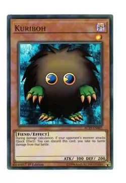 Yugioh- 1X Kuriboh - Ultra - 1st Edition - AC19-EN001 - Light Play - Image 1