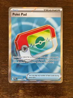 Poke Pad 113/088 Full Art English Pokemon Card Perfect Order Pokemon TCG - Image 2