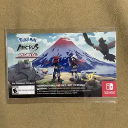 Pokemon Legends: Arceus Art Card Set Gamestop Preorder Exclusive - Sealed - Image 1