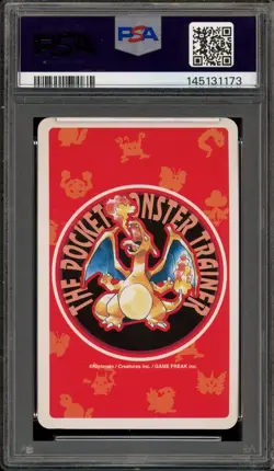 Pokemon Electabuzz Jack of Clubs Red Playing Cards Japanese #125 PSA 10 Gem Mint - Image 2