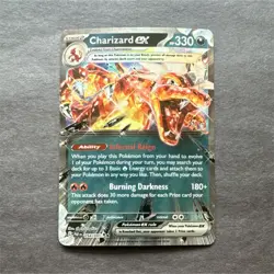 Pokemon Charizard ex 161 Scarlet & Violet Promo Holo Rare EX Card English - Image 1