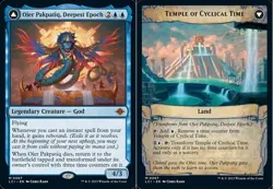 MTG Ojer Pakpatiq, Deepest Epoch // Temple of Cyclical Time - Foil, The Lost Cav - Image 1