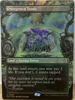 Overgrown Tomb (Borderless) Lorwyn Eclipsed Regular - Image 1