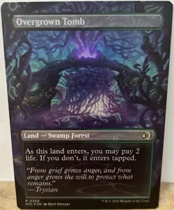 Overgrown Tomb (Borderless) Lorwyn Eclipsed Regular - Image 2