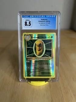 CGC 8.5 Kakuna 6/108 - Reverse Holo - Rare Pokemon Card - Pokemon XY Evolutions - Image 1