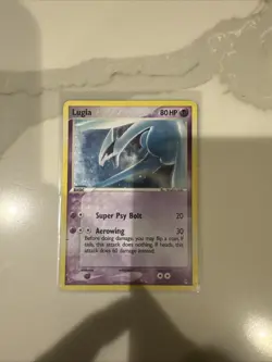 Pokemon TCG Lugia Promo Card 2/17 5 Rare Holo - Image 1