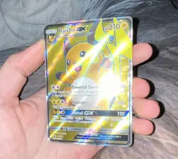 Pokemon Raichu GX SM90 Full Art Holo Black Star Promo 210 HP English - Image 1