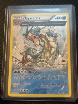 Pokemon Gyarados (21) Holo Rare XY - Ancient Origins 2015 21/98 LP NM - Image 1