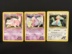 Sabrina’s Gym Lot Pokemon Cards - Image 1