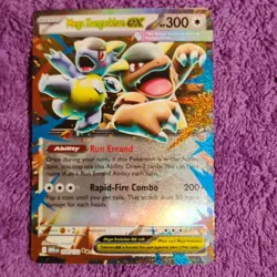 Pokemon Mega Kangaskhan EX 104/132 MEGA: Mega Evolution Full Art Holo 300 HP - Image 1