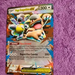 Pokemon Mega Kangaskhan EX 104/132 MEGA: Mega Evolution Full Art Holo 300 HP - Image 2
