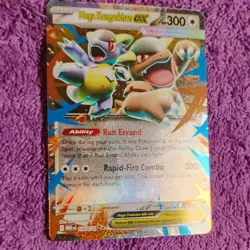 Pokemon Mega Kangaskhan EX 104/132 MEGA: Mega Evolution Full Art Holo 300 HP - Image 3