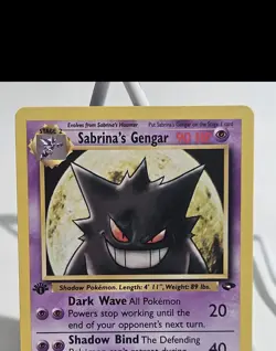 Sabrina's Gengar 29/132 Rare - Gym Challenge - 1st Edition - Pokemon Near Mint! - Image 3