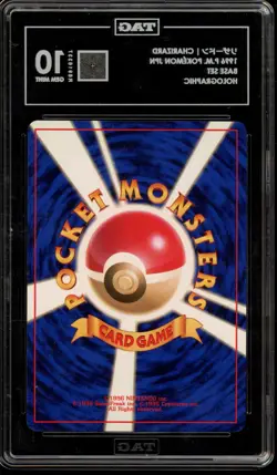 Pokemon Charizard Base Set Japanese Holo Rare #006 TAG 10 Gem Mint - Image 2