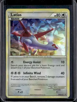 2010 Pokemon HGSS Black Star Promos Latias Holo Ice #HGSS10 - Image 1