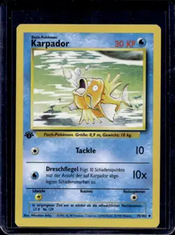 1999 Pokemon 1st Edition Magikarp #35/102 - Image 1