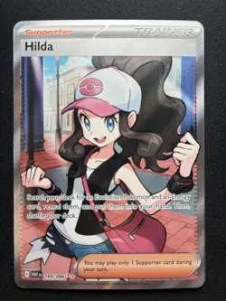 Pokemon: Hilda Full Art 164/086 White Flare - Image 1