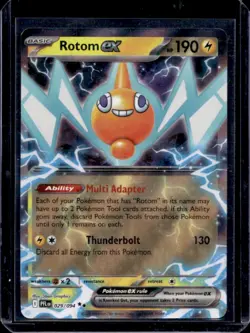 2025 Pokemon Phantasmal Flames Rotom ex Double Rare #029/094 - Image 1