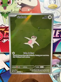 Slakoth 212/191 Illustration Rare - Surging Sparks - Pokemon TCG - SHIPS FAST - Image 1