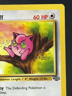 1999 Pokemon Jungle Jigglypuff 54/64 1st Edition - Image 3