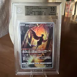 Pokemon BGS Pristine 10 Galarian Articuno (Japanese) 182/172 VStar Universe 2022 - Image 1