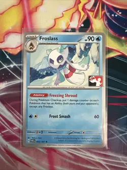 Froslass 053 Prize Pack Play Stamp - Pokemon TCG Cards - Image 1