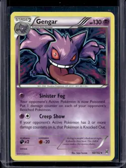 2015 Pokemon XY BREAKthrough Gengar Holo #60/162 - Image 1