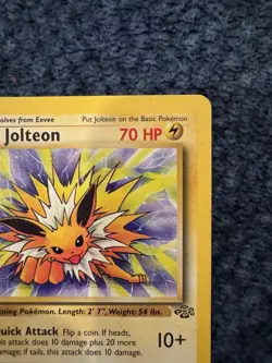 Pokemon Jolteon 20/64 Jungle Regular 1st Edition Vintage 1999 WOTC - MP - Image 3