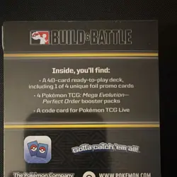 ⁉Pokemon Mega Evolution Perfect Order Build & Battle 4 Packs Inside⁉ - Image 5