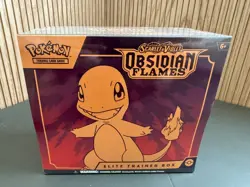 Pokemon: Scarlet & Violet Obsidian Flames Elite Trainer Box ETB New Factory Seal - Image 1