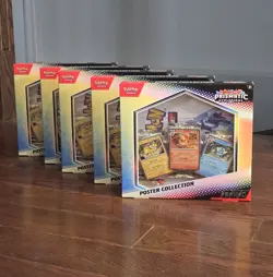 Pokemon Prismatic Evolutions Poster Collection - New/Sealed x 5 - Image 1