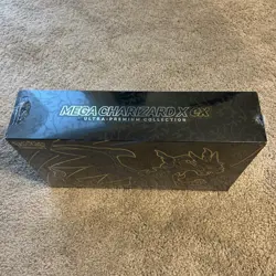 Pokemon Mega Charizard X ex Ultra Premium Collection Box Sealed New UPC - Image 2