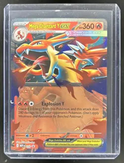 2025 Pokemon MEP Black Star Promos Mega Charizard Y ex #030 - Image 1