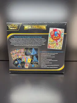 Pokemon TCG: Mega Evolution Pokemon Center Elite Trainer Box ETB (Mega Lucario) - Image 3