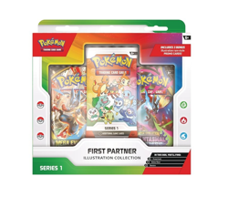 Pokemon TCG First Partner Illustration Collection Series 1 New Sealed - Image 1
