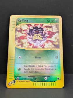 Koffing 114/165 Expedition Base Set Reverse Holo Rare Pokemon TCG Nintendo LP - Image 3