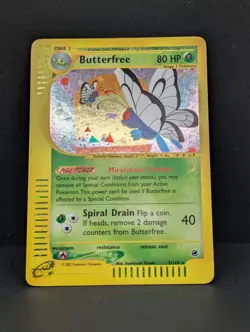 Butterfree 005/165 Expedition Base Set Holo Ultra Rare Pokemon TCG Nintendo LP - Image 3