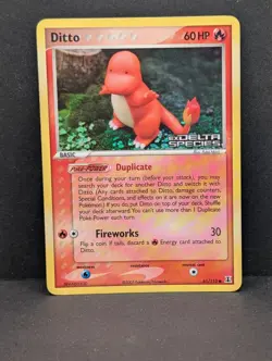 Ditto - (Charmander) 061/113 Delta Species Reverse Holo Rare Pokemon TCG MP - Image 1