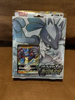 Lucario VSTAR Starter Set Deck Japanese Pokemon Game Sword & Shield Brand New - Image 1