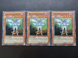 Yugioh - Nurse Reficule the Fallen One GX05-EN001 Super Rare Playset x3 - Image 1