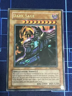 Yu-Gi-Oh! Dark Sage Ultra Rare DB1-EN096 - Image 1