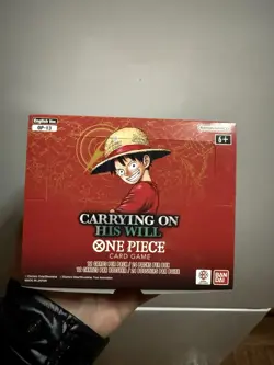 One Piece Card Game: Carrying On His Will (OP-13) Booster Box Unsealed - Image 1