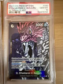 One Piece Carrying On His Will Sequential AA 5 Elders PSA 10 SET - Image 2