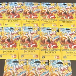 --LOT OF 15 --One Piece OP-15 - Adventure on Kami's Island Sleeved Booster Packs - Image 2
