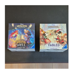 Disney Lorcana TCG Whispers in the Well & Fabled Troves English - Image 1