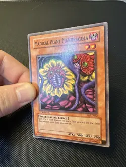 Yugioh Magical Plant Mandragola MFC-072 Common 1st Edition NA English Vintage - Image 2
