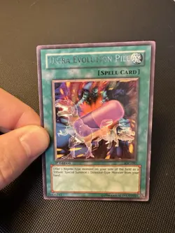 Yugioh: Ultra Evolution Pill 1st Edition IOC-097 - Rare NA English Vintage - Image 1