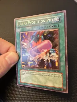 Yugioh: Ultra Evolution Pill 1st Edition IOC-097 - Rare NA English Vintage - Image 2
