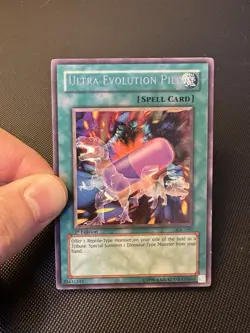 Yugioh: Ultra Evolution Pill 1st Edition IOC-097 - Rare NA English Vintage - Image 4