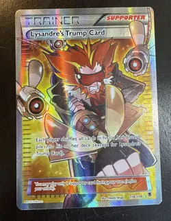 Lysandre's Trump Card Full Art 118/119 Pokemon XY Phantom Forces NM - Image 1